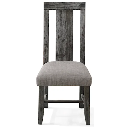 Dining Side Chair with Upholstered Seat